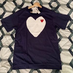 CDG T-shirt Navy blue